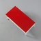 Minimalistic Modernist Coffee Table in Red and White, Image 6