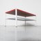 Tavolino da caffè minimalista modernista rosso e bianco, Immagine 3