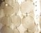 Lampadario con conchiglie bianche di Verner Panton, anni '60, Immagine 3