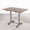 Original Cast Base Fischel Bistro Dining Table, 1930s 1