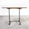 Original Cast Base Fischel Bistro Dining Table, 1930s 6