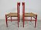 Italian Lacquered Dining Chairs, 1950s, Set of 2, Image 6