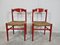 Italian Lacquered Dining Chairs, 1950s, Set of 2 3