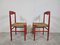 Italian Lacquered Dining Chairs, 1950s, Set of 2, Image 4