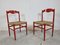 Italian Lacquered Dining Chairs, 1950s, Set of 2 7