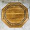 Antique 8-Sided Wood Carving Table 8