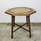 Antique 8-Sided Wood Carving Table 6