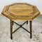 Antique 8-Sided Wood Carving Table 1