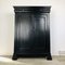 Antique French Black 2-Door Cabinet, Image 3
