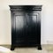 Antique French Black 2-Door Cabinet, Image 4