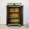 Antique Brocante Green Painted Cabinet, Image 2