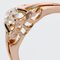 Antique Solitaire Ring in 18K Rose Gold with Diamond 7