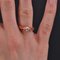 Antique Solitaire Ring in 18K Rose Gold with Diamond 5