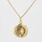 French Chiseled Medallion in 18 Karat Yellow Gold, 1900s, Image 8