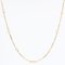 Modern Cultured Pearls Stick Mesh Necklace in 18 Karat Yellow Gold 12