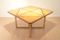 French Bicolored Wood Extendable Dining Table, 1960s, Image 10