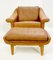 Mid-Century Matador Lounge Chair in Leather with Ottoman by Aage Christiansen, 1970, Image 5