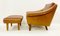Mid-Century Matador Lounge Chair in Leather with Ottoman by Aage Christiansen, 1970 7