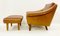 Mid-Century Matador Lounge Chair in Leather with Ottoman by Aage Christiansen, 1970, Image 7