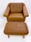 Mid-Century Matador Lounge Chair in Leather with Ottoman by Aage Christiansen, 1970 4