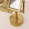 Antique Table Brass Mirror Set by Jules Duboscq Mirror & Dugretet, Set of 3, Image 4