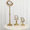 Antique Table Brass Mirror Set by Jules Duboscq Mirror & Dugretet, Set of 3, Image 9
