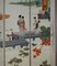 Antique Chinese Export Hardstone Folding Screen Room Divider, Image 3