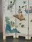Antique Chinese Export Hardstone Folding Screen Room Divider 10