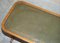 Medium Sized Green Leather & Mahogany Bevan Funnell Coffee Table 4