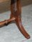 Medium Sized Green Leather & Mahogany Bevan Funnell Coffee Table, Image 11