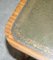 Medium Sized Green Leather & Mahogany Bevan Funnell Coffee Table, Image 6