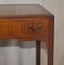 Antique Victorian Watchmakers Desk in Mahogany & Brown Leather 5