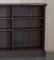 Victorian Period Dwarf Open Library Bookcases with 2 Shelves Per Side 5