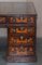 Antique Dutch Marquetry Inlaid Double Sided Twin Pedestal Partners Desk, Image 4