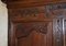 Large Antique Carved Wardrobe Armoire with Expertly Crafted Panels, 1844, Image 8