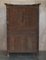 Large Antique Carved Wardrobe Armoire with Expertly Crafted Panels, 1844 14