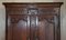 Large Antique Carved Wardrobe Armoire with Expertly Crafted Panels, 1844 6