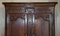Large Antique Carved Wardrobe Armoire with Expertly Crafted Panels, 1844, Image 6