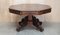 Antique Gothic Revival Hand Carved Lions Head Centre Occasional Table 2