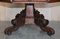 Antique Gothic Revival Hand Carved Lions Head Centre Occasional Table 3
