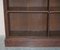 Antique Victorian Dwarf Open Library Bookcases with 2 Shelves Per Side 6