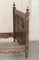 Antique Hand Carved Continental Oak Frame Bedstead, Image 17