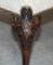 18th Century Georgian Claw & Ball Carved Walnut Stool, 1780s, Image 14