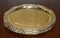 King George Auguseue Frederick Arms Gilt Sterling Silver-Plated Tray 2