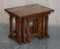 English Oak Nesting Occasional Tables, Set of 3 3