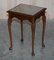 Vintage Regency Style Burr Walnut Nesting Tables, Set of 3 18