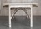 Arts & Crafts Limed Oak & Pewter Inlaid Dining Table & Chairs by David Gregson, Set of 9 10