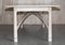 Arts & Crafts Limed Oak & Pewter Inlaid Dining Table & Chairs by David Gregson, Set of 9, Image 10