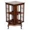 Antique Victorian English Mahogany Revolving Bookcase Table, 1880s, Image 1