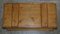 Antique Victorian Pine Military Campaign Blanket Box Chest 3